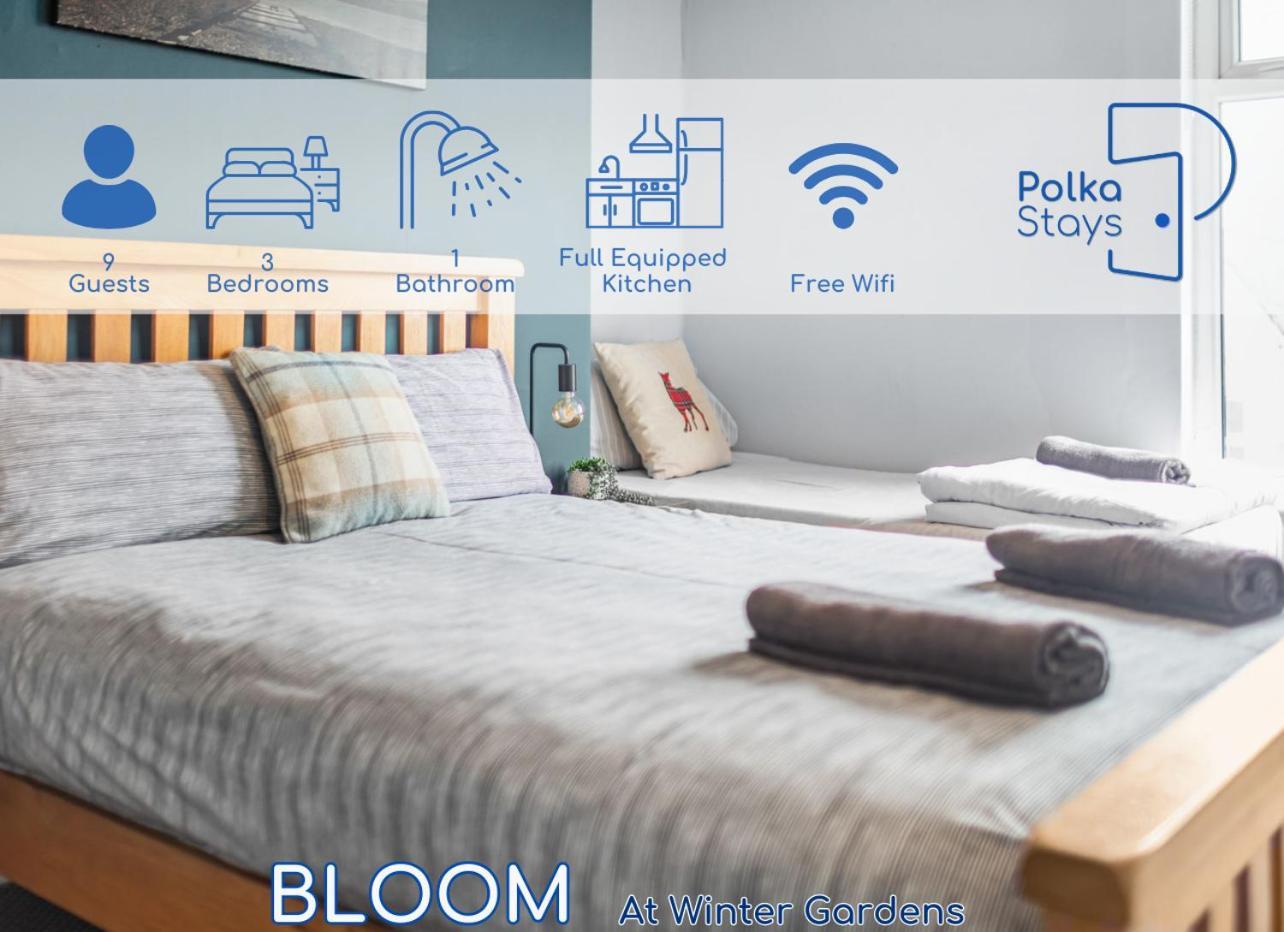 Polkadot Winter Gardens - Large Modern Apartments In Blackpool By Polkastays 外观 照片